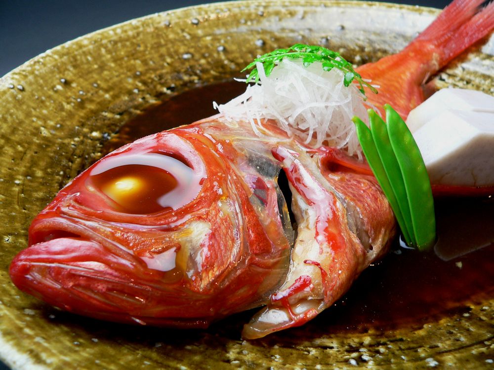 伊東のキングオブ高級食材 金目鯛 くつろぎ日和 伊東遊季亭 くつろぎ便り