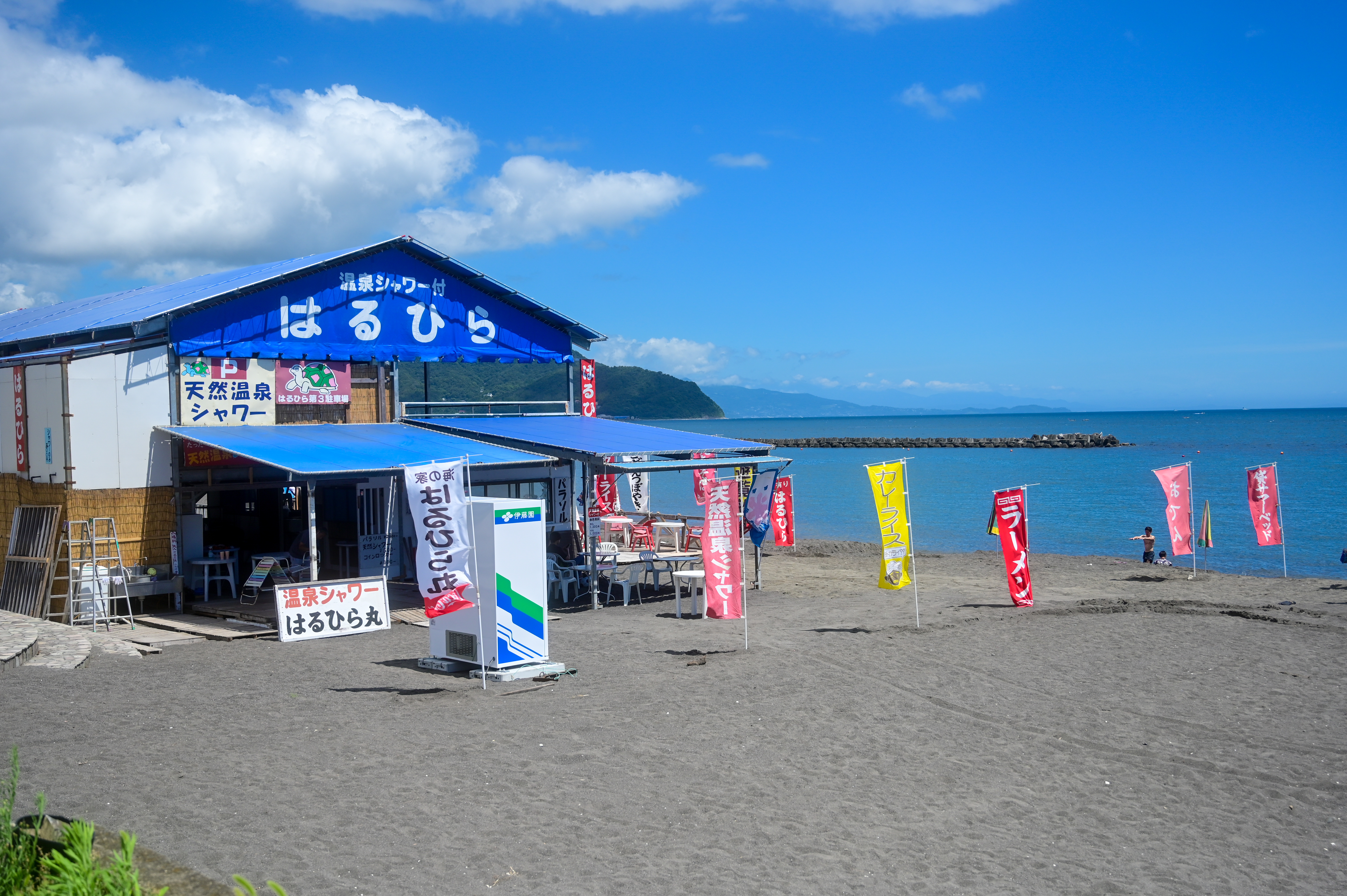 21年伊東海水浴場 伊東オレンジビーチ海開き くつろぎ日和 伊東遊季亭 くつろぎ便り